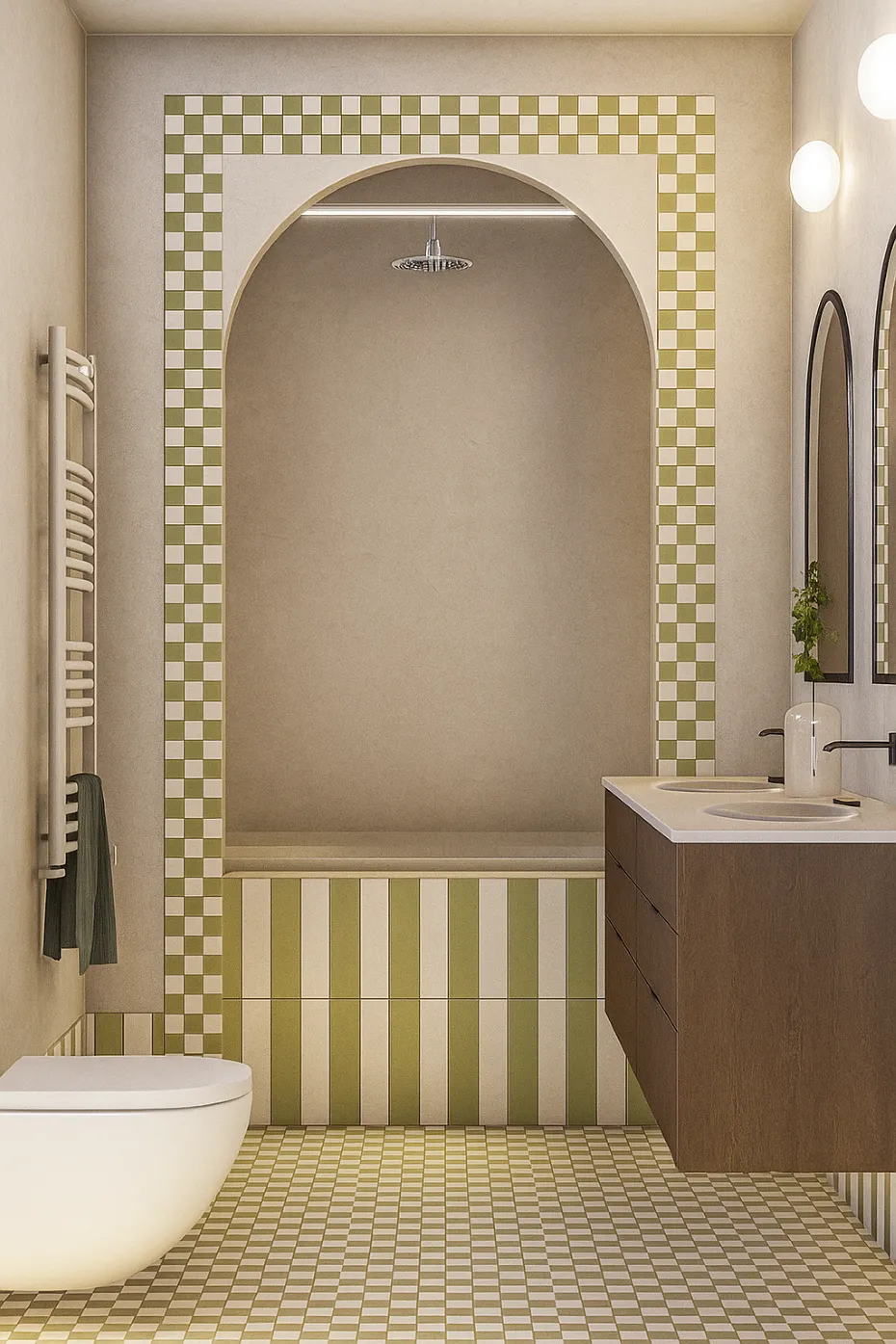 Wizualizacja łazienki